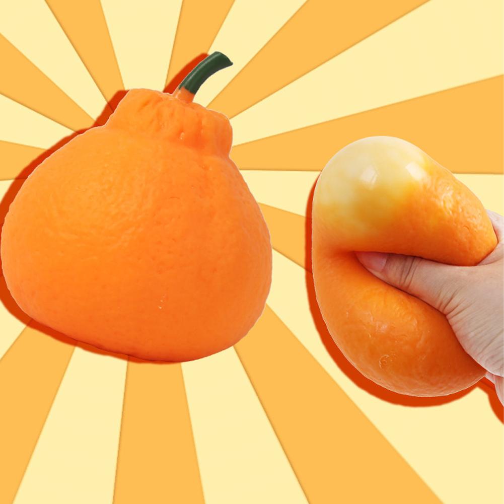 Party Games Adults Funny - Brinquedo Realista de Laranja para Apertar,
