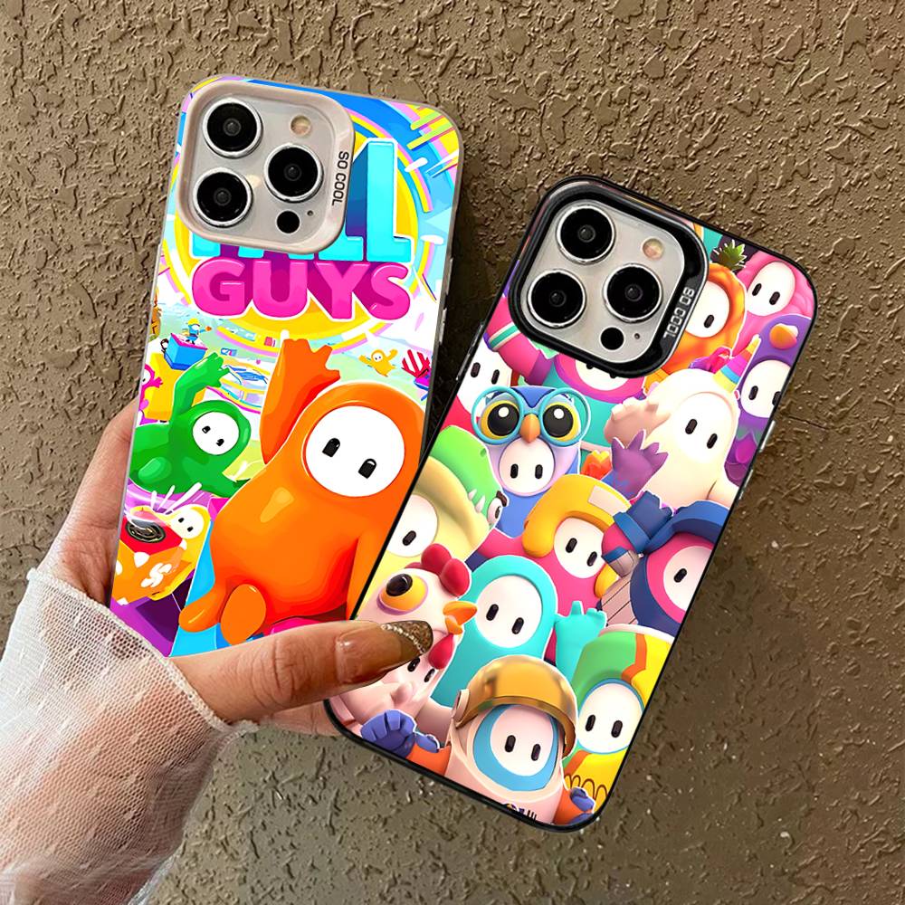 Party Games Iphone - Capa de Celular Colorida F-Fall G-Guys