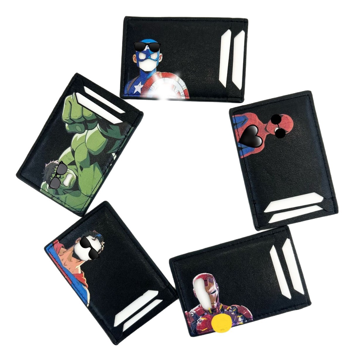 Scavenger Hunt Card - Marvel Hulk Capitão América Pu Fun