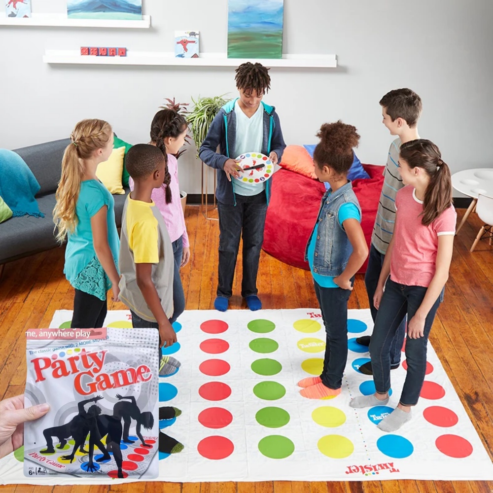 Party Games Adults Indoor - Twister Party Game - Família Interior