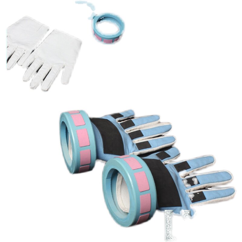 Luvas de Cosplay Toru Hagakure - Party Games Girls avaliação e preço