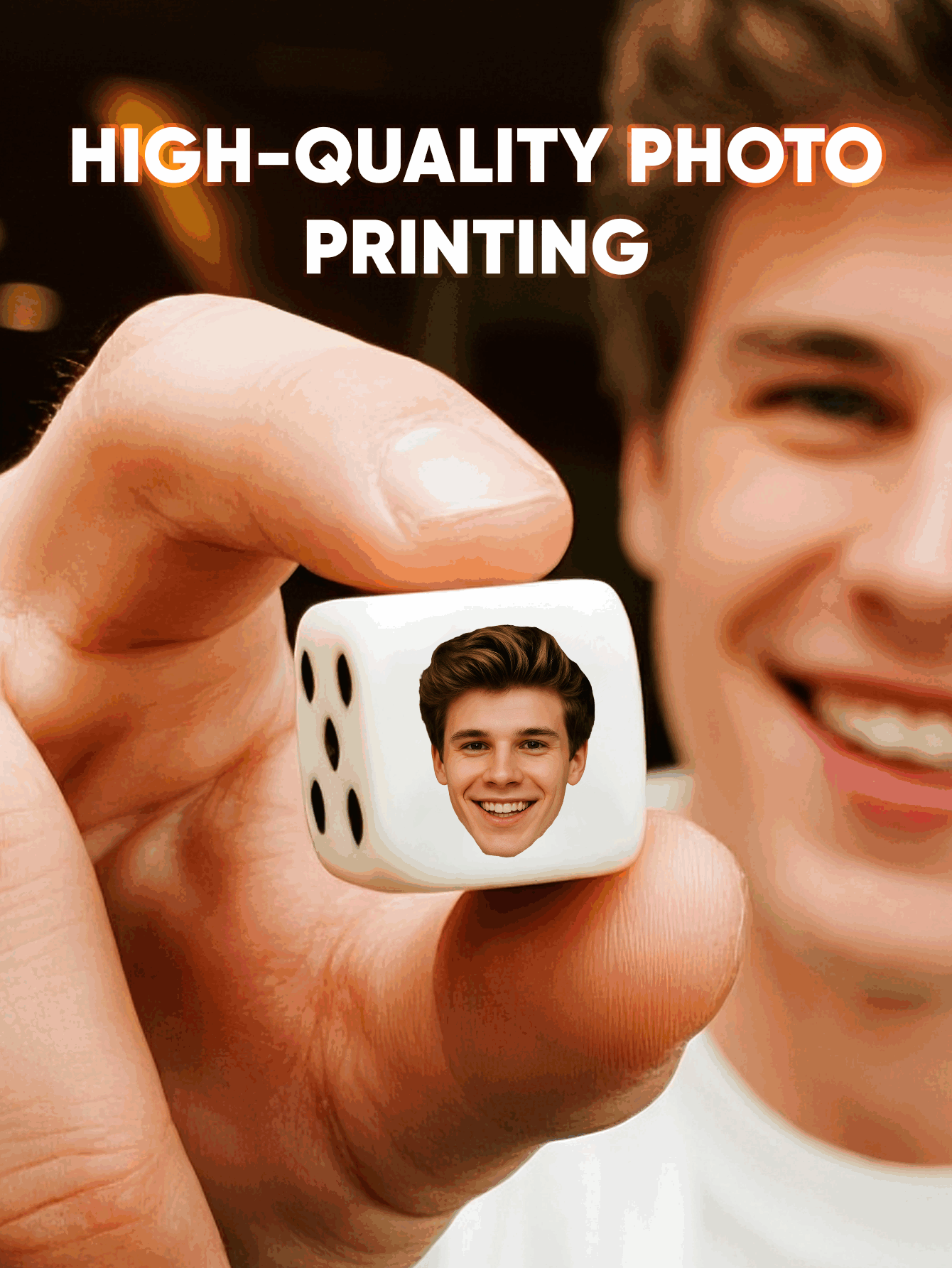Dado de Rosto Personalizado, D - Party Games For Christmas avaliação e preço