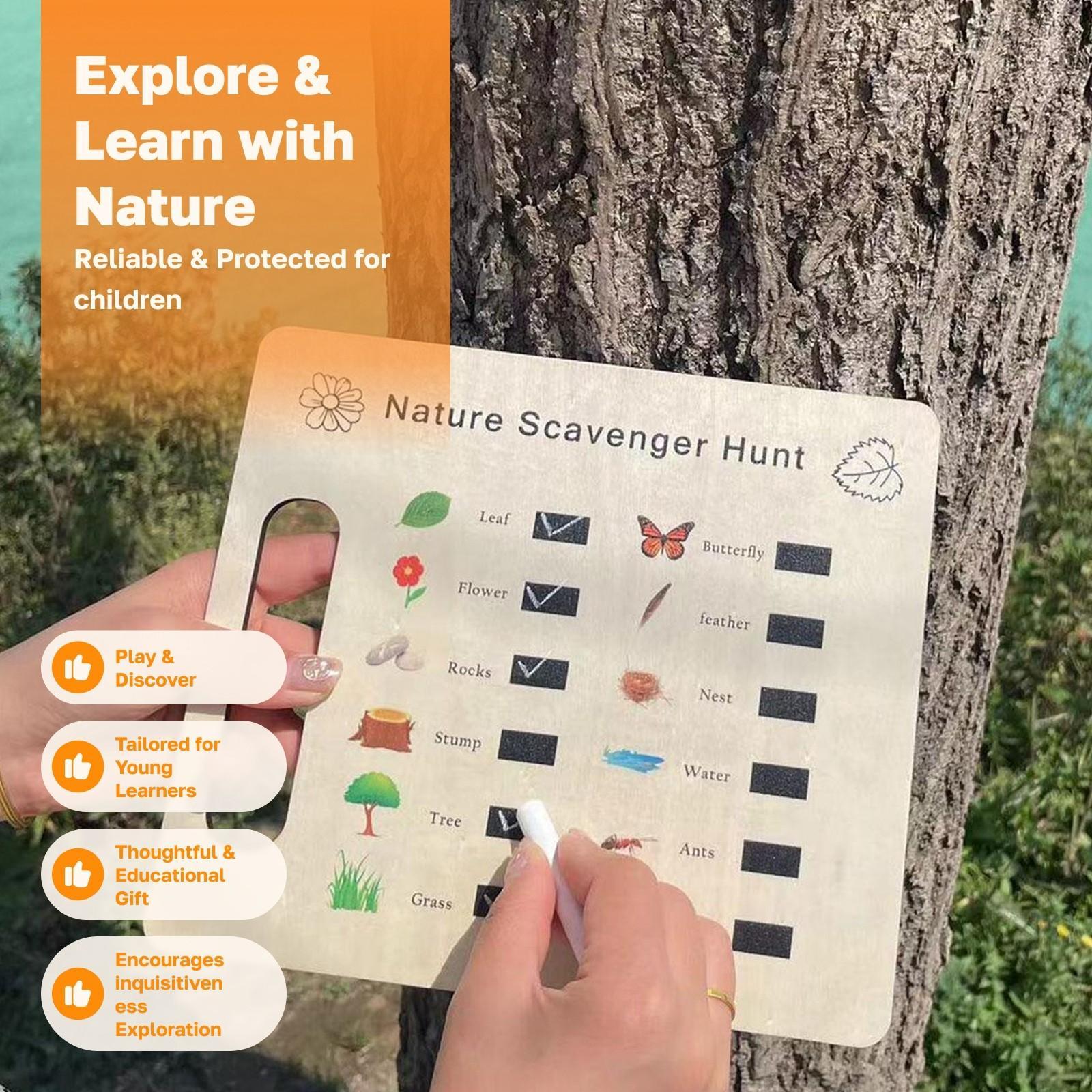 Brinquedos de exploração da na - Scavenger Hunt Card avaliação e preço