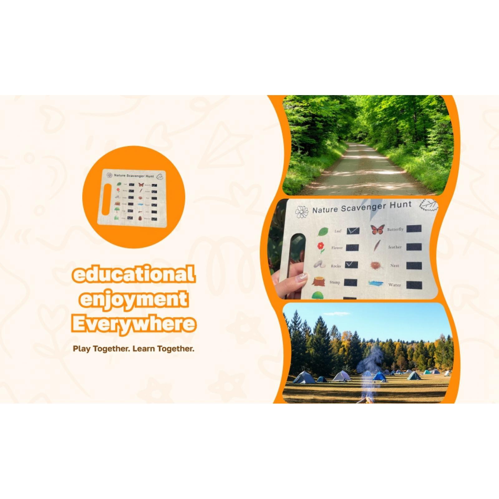 Brinquedos de exploração da na - Scavenger Hunt Card avaliação e preço