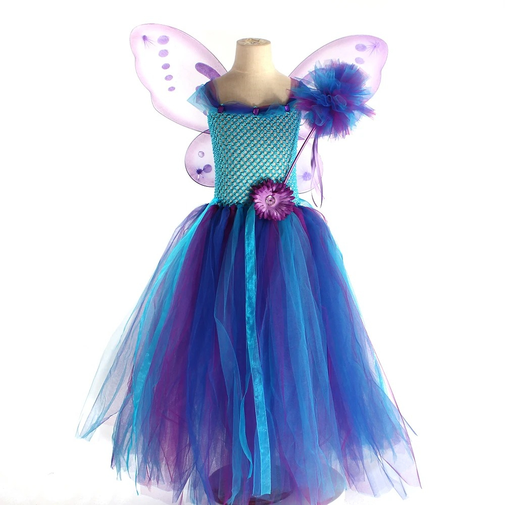 Novo Vestido de Princesa Fada  - Party Games Girls avaliação e preço
